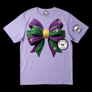 Mardi Gras DTF Printed T-Shirt | Gildan 50/50 Unisex Tee | Custom & Personalized